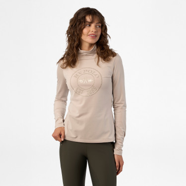 Top HV Polo Odette donna Gesso Beige Top HV Polo Odette donna Gesso Beige