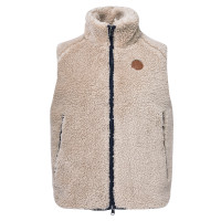 Gilet HV Polo Calista donna Gesso Beige
