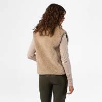 Gilet HV Polo Calista donna Gesso Beige