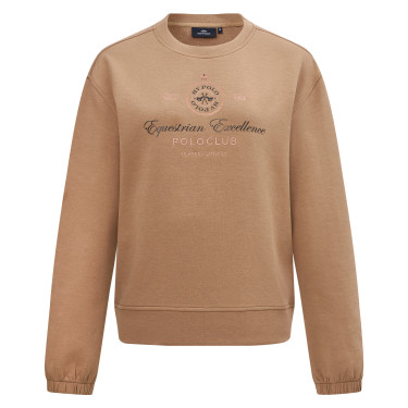 Felpa HV Polo Jolly donna Noce Pecan Beige Felpa HV Polo Jolly donna Noce Pecan Beige