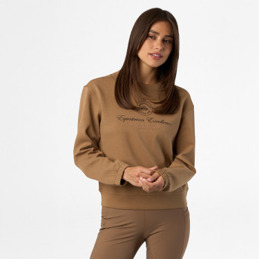 Felpa HV Polo Jolly donna Noce Pecan Beige Felpa HV Polo Jolly donna Noce Pecan Beige