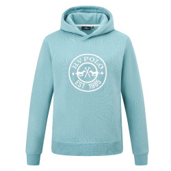 Felpa con cappuccio HV Polo Rebecca donna Minerale Blu