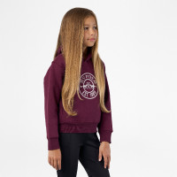 Felpa con cappuccio per bambini HV Polo Rebecca bambino Vino