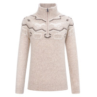 Pullover HV Polo Josie donna Naturale Marrone