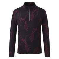 Maglia da bambino Imperial Riding Lana Malva scuro Nero