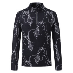 Maglia da bambino Imperial Riding Lana Talpa Marrone