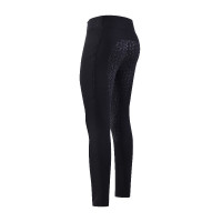 Leggings da equitazione Imperial Riding Laura FullGrip donna Nero