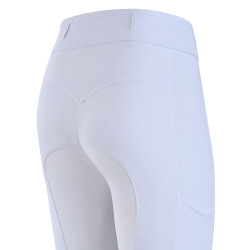 Pantaloni da equitazione Imperial Riding GlamRide FullGrip donna Bianco