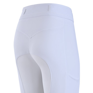 Pantaloni da equitazione Imperial Riding GlamRide FullGrip donna Bianco