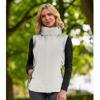 Gilet da equitazione ad alta visibilità ELT Grigio argento