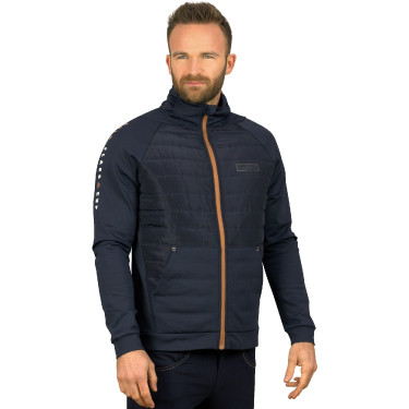 Giacca Uomo Aerolito Flags & Cup Blu navy
