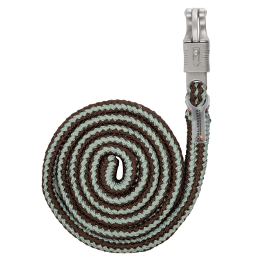 Lunga da cavezza Waldhausen Plus con moschettone anti-panico Espresso / salvia Lunga da cavezza Waldhausen Plus con moschettone anti-panico Espresso / salvia