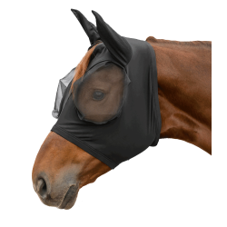 Maschera anti-mosche Waldhausen Puck Flex Nero