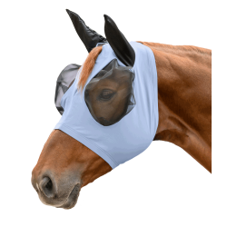 Maschera anti-mosche Waldhausen Puck Flex Blu pastello