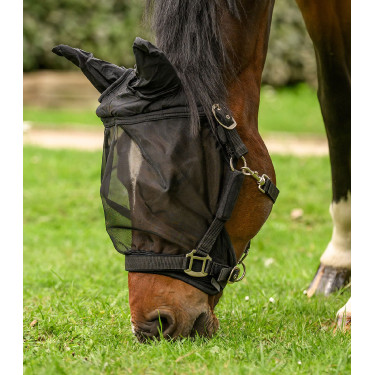 Maschera antimosche cavallo Waldhausen con orecchie