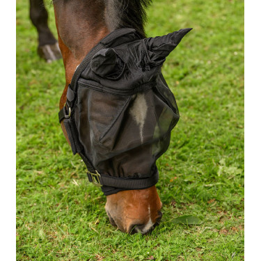 Maschera antimosche cavallo Waldhausen con orecchie