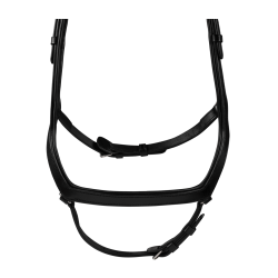 Briglia Waldhausen X-Line Relaxation capezzina anatomica Nero