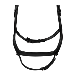Briglia Waldhausen X-Line Relaxation capezzina anatomica Nero