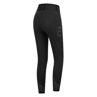Pantaloni da equitazione ELT Pam Nero