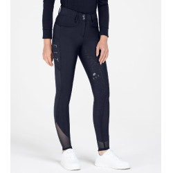 Pantaloni da equitazione ELT Pam Blu profondo