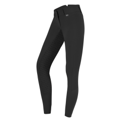 Pantaloni da equitazione ELT Micro Sport in silicone a vita alta Nero Pantaloni da equitazione ELT Micro Sport in silicone a vita alta Nero