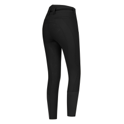 Pantaloni da equitazione ELT Maja Glam Curved a vita alta Nero Pantaloni da equitazione ELT Maja Glam Curved a vita alta Nero