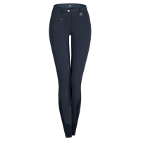 Pantaloni da equitazione ELT Fun Sport in silicone da donna Blu notte