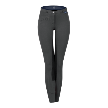 Pantaloni da equitazione ELT Fun Sport bambino Asfalto / nero