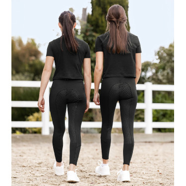 Pantaloni equitazione bambino ELT Essential full grip Pantaloni equitazione bambino ELT Essential full grip
