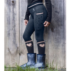 Leggings termici ELT Lucky Leni bambino Blu notte / lucky