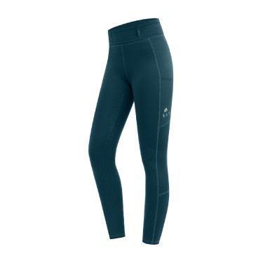 Leggings termici ELT Ella Blu petrolio