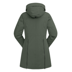 Parka da equitazione invernale ELT Performance Ontario Oliva scuro Kaki Parka da equitazione invernale ELT Performance Ontario Oliva scuro Kaki