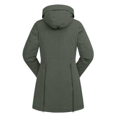 Parka da equitazione invernale ELT Performance Ontario Oliva scuro Kaki Parka da equitazione invernale ELT Performance Ontario Oliva scuro Kaki