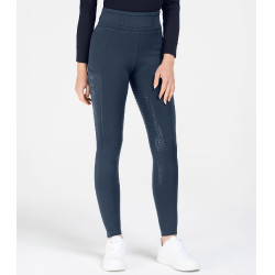 Leggings da equitazione ELT Ella Glam Blu notte