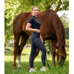 Leggings da equitazione ELT Ella Glam Blu notte