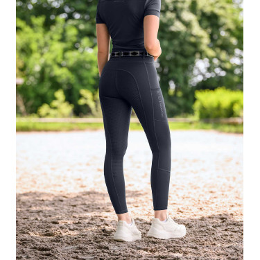 Leggings da equitazione ELT Ella Glam Blu notte