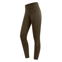 Leggings da equitazione ELT Ella Glam Marrone verde