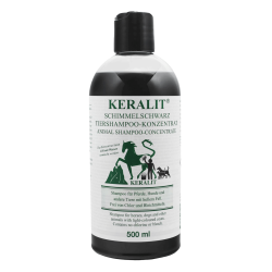 Shampoo equitazione al carbone attivo per cavalli chiari