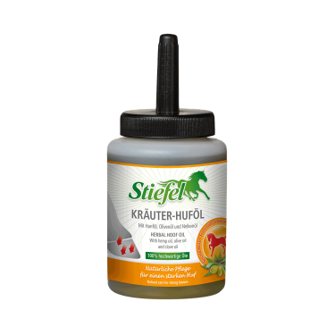 Olio per zoccoli cavallo alle erbe Stiefel 450 ml Olio per zoccoli cavallo alle erbe Stiefel 450 ml