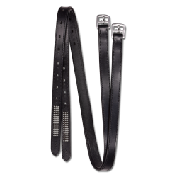 Etrivières equitazione Silverstar Star in cuoio