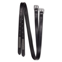 Etrivières equitazione Silverstar Star in cuoio