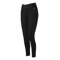 Pantaloni Equithème Pull-On Bambino Nero / bianco Pantaloni Equithème Pull-On Bambino Nero / bianco