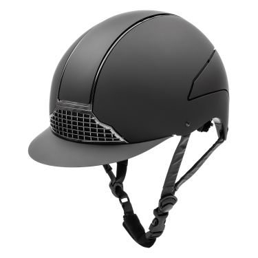 Casco equitazione SWING H24 cromato certificato Casco equitazione SWING H24 cromato certificato