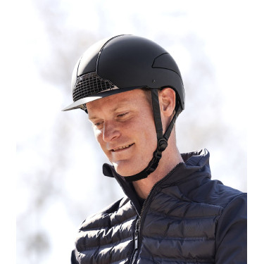 Casco equitazione SWING H24 cromato certificato Casco equitazione SWING H24 cromato certificato