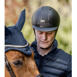 Casco equitazione SWING H24 cromato certificato Casco equitazione SWING H24 cromato certificato