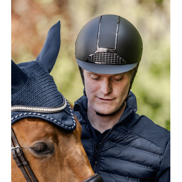 Casco equitazione SWING H24 cromato certificato Casco equitazione SWING H24 cromato certificato