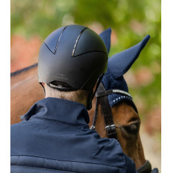 Casco equitazione SWING H24 cromato certificato Casco equitazione SWING H24 cromato certificato