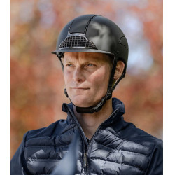 Casco equitazione SWING H24 cromato certificato Casco equitazione SWING H24 cromato certificato