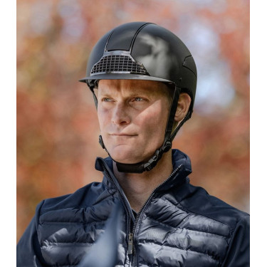 Casco equitazione SWING H24 cromato certificato Casco equitazione SWING H24 cromato certificato