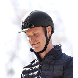 Casco equitazione SWING H24 cromato certificato Casco equitazione SWING H24 cromato certificato